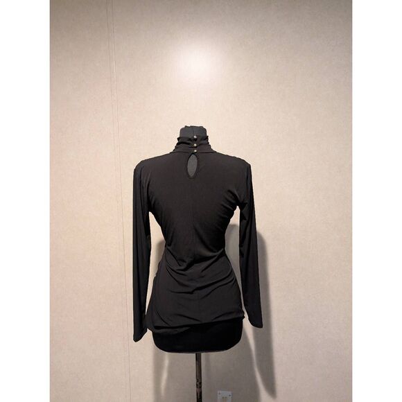 Cache Mock Neck Top M - Picture 4 of 5